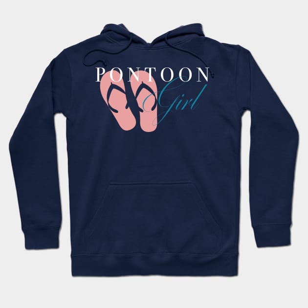 Pontoon Girl Hoodie by LeesaMay